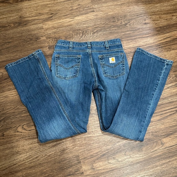 Carhartt Denim - Carhartt Blue Denim Jeans boot cut size 6x32